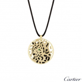 Cartier Yellow Gold Panthere Necklace